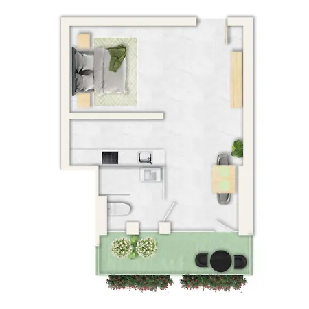 דירה Wildgruen Mini 8a *